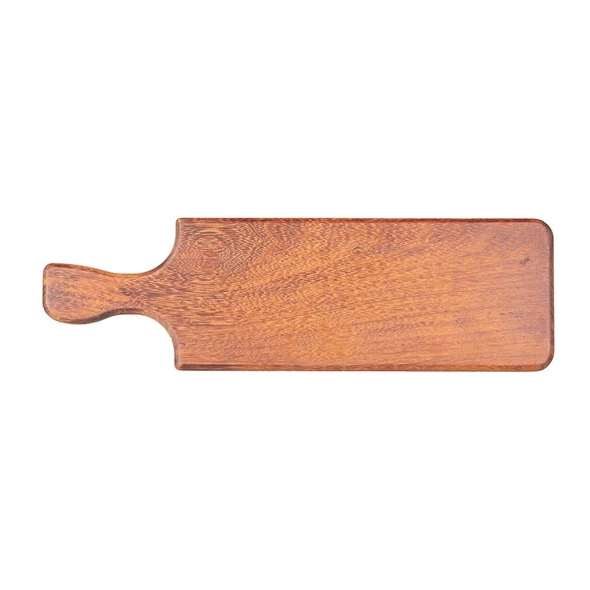 Biradlı Grv-1856 İroko Kulplu Pide Sunum 50X15X2,4BiradlıBR.GRV-1856