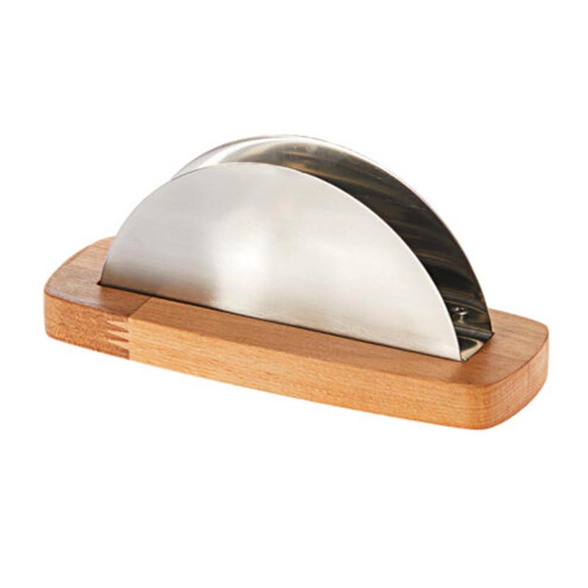 Biradlı Grv-1862 Oval Peçetelik Ahşap StandlıBiradlıBR.GRV-1862