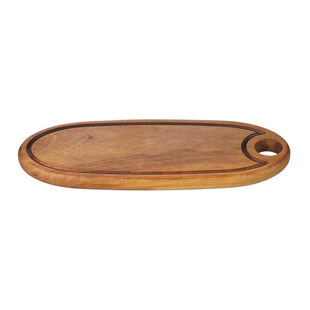 Biradlı Grv-1886 Ceviz Pide Sunum Tahtası 40x15CmBiradlıBR.GRV-1886