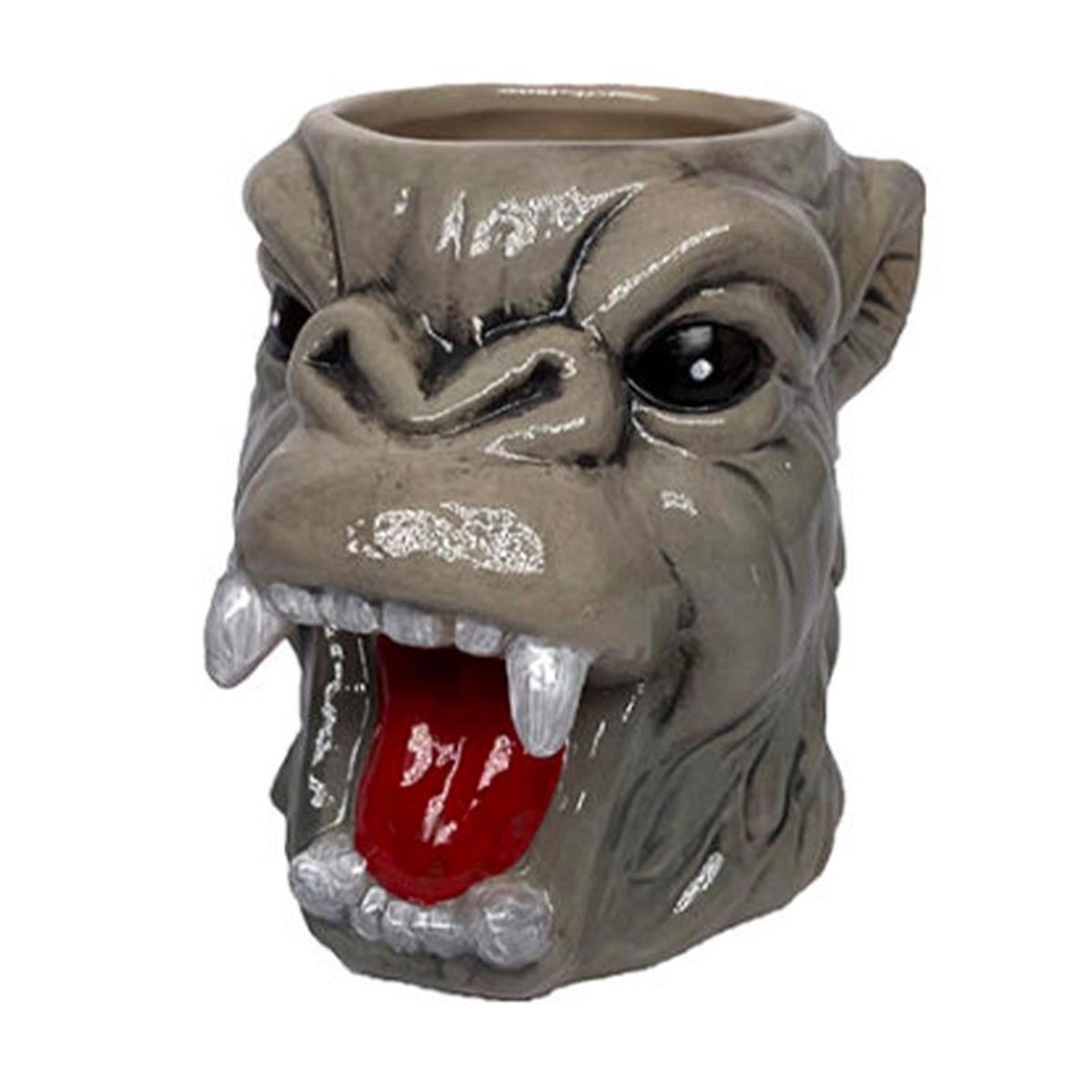 Biradlı Grv-20223 Ceramıc Tiki Mug 12x13 cm 650 CcBiradlıBR.GRV-20223