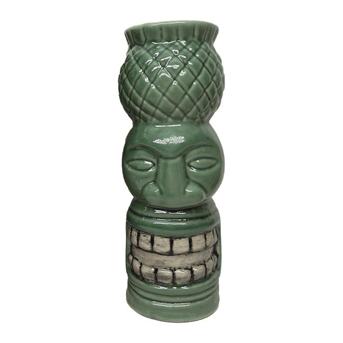 Biradlı Grv-20230 Seramik Tiki Mug 7x21 Cm 550 Cc YeşilBiradlıBR.GRV-20230-Y