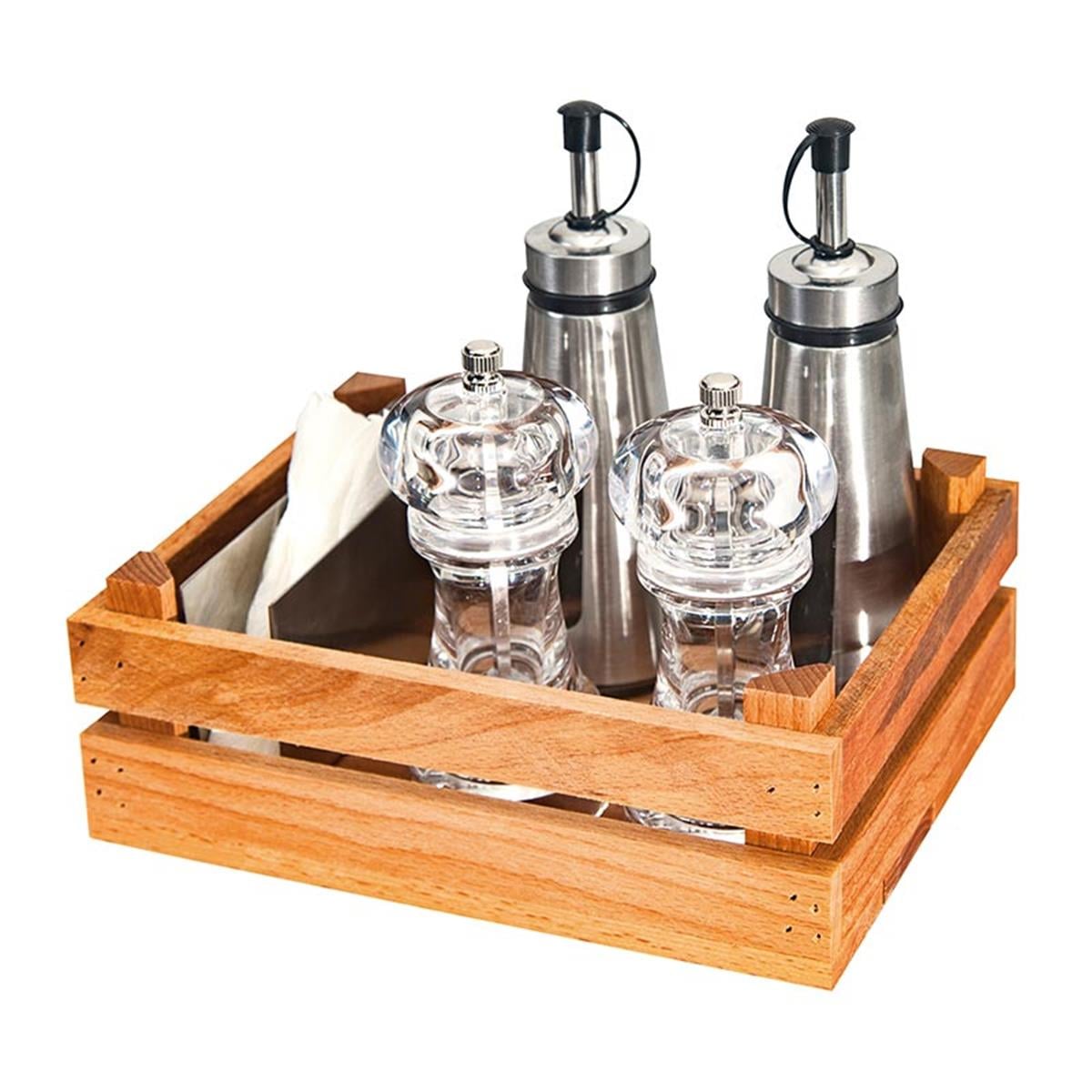 Biradlı Grv-2416 Ahşap Kasalı 5 Li  Set BiradlıBR.GRV-2416