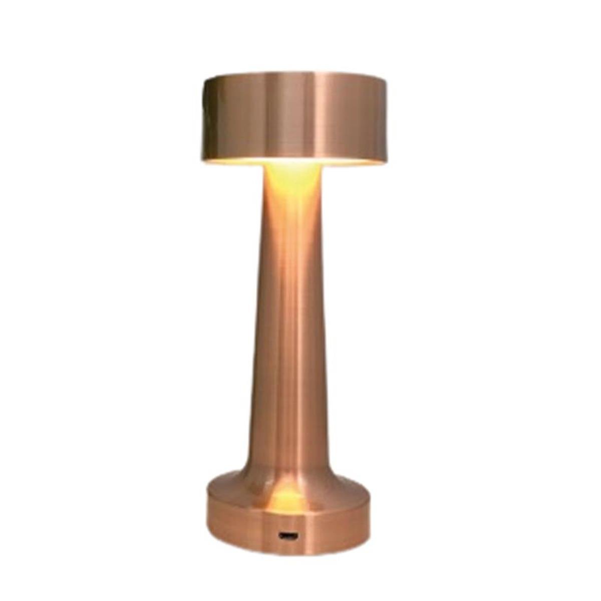 Biradlı Grv-810-Bakır Şarj Edilebilir Masa Lambası 9x21 cmBiradlıBR.GRV-810-BAKIR