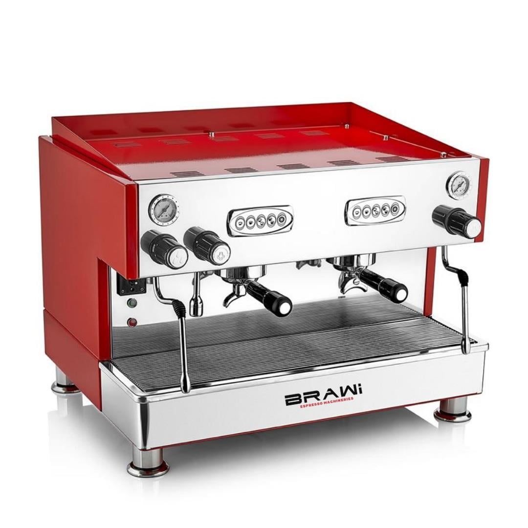 Brawi Efeli EL 2 GR Espresso Kahve Makinesi (Kırmızı)BrawiHRK.EF-EL-2GR-K