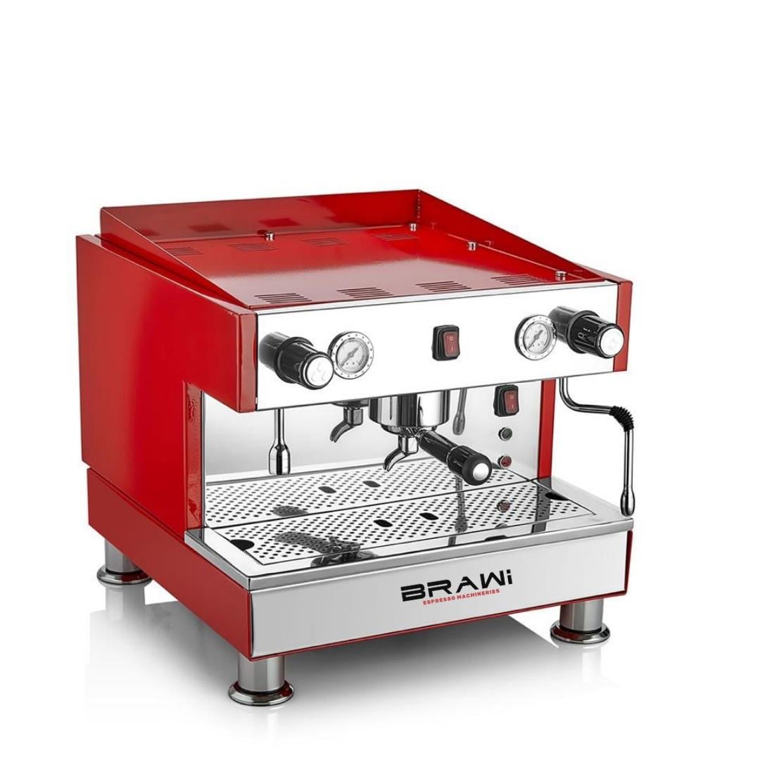 Brawi K-One M 1 GR Espresso Kahve Makinesi (Kırmızı)BrawiHRK.K-ONE-M-1GR-K