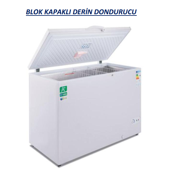 Coldera CL 400 DSL A+ Blok Kapaklı Derin DondurucuColderaCL.CL 400 DSL A+