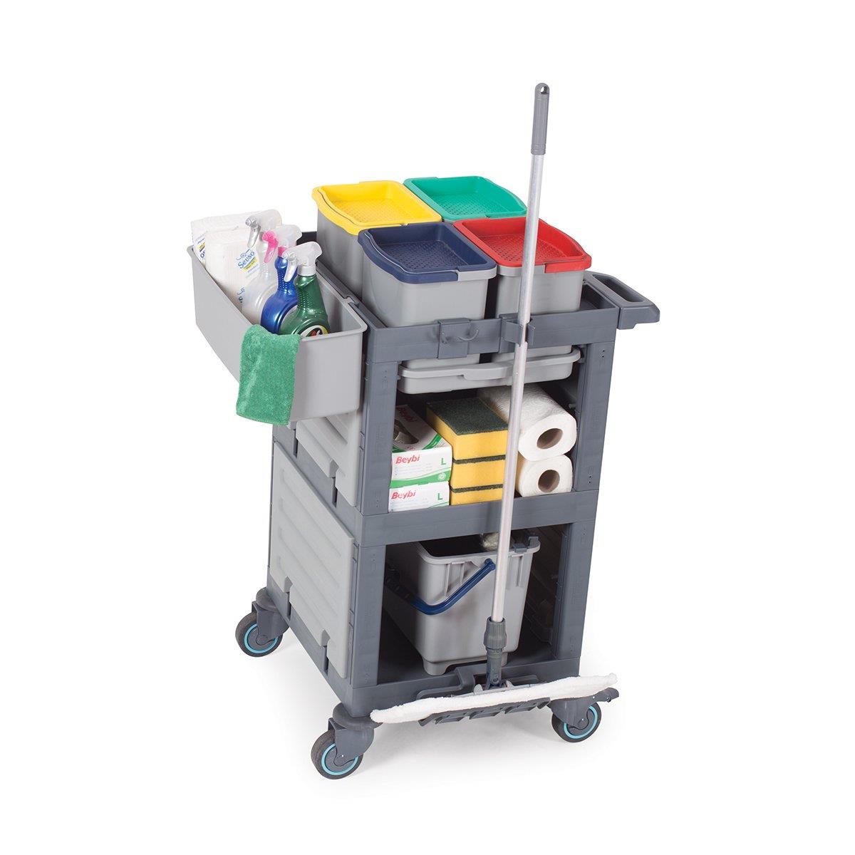 Fantom Procart 1350 Hastane Temizlik ArabasıFantomFM.PROCART 1350