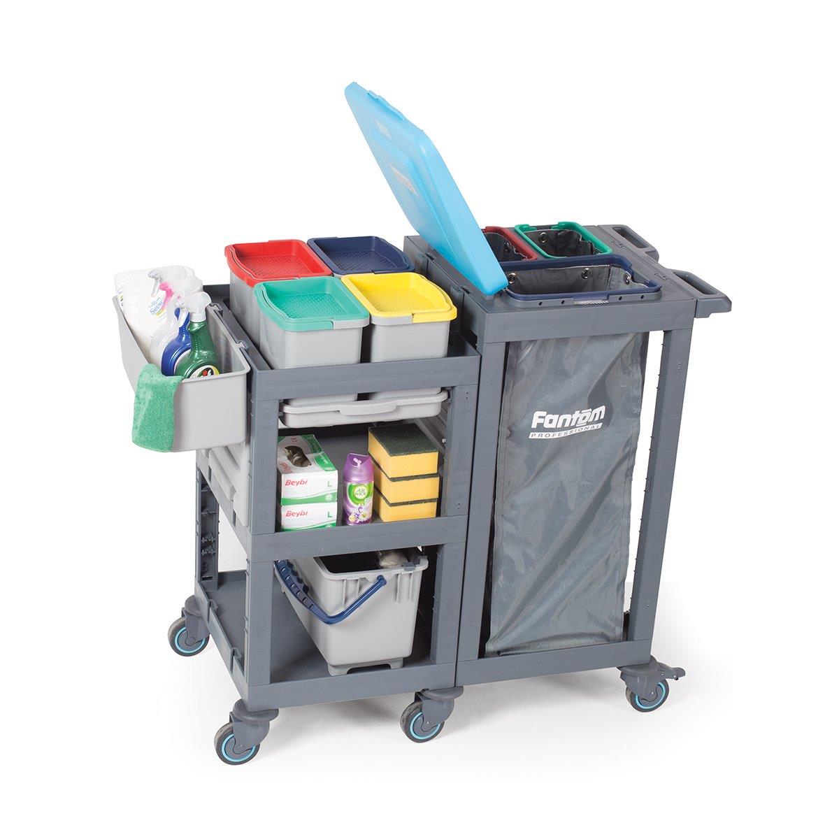 Fantom Procart 1360 Hastane Temizlik ArabasıFantomFM.PROCART 1360