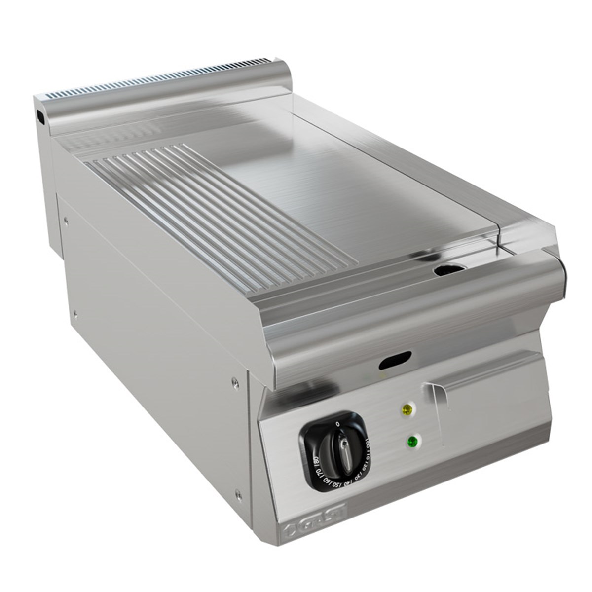 Gast 6PIKE40 40'lık Izgara Elektrikli Krom 400x630x300