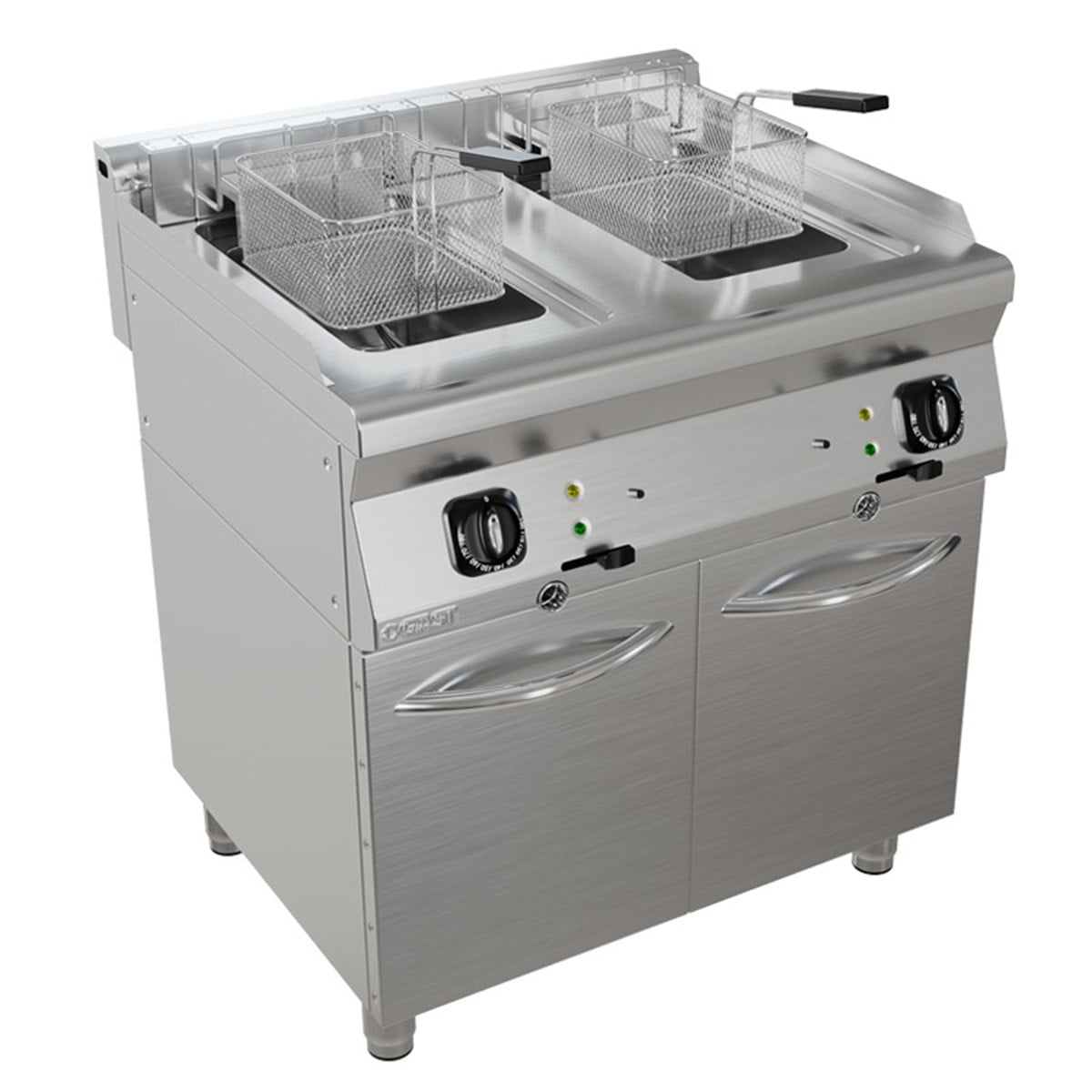 Gast 9FE80 Çiftli Elektrikli Fritöz 800x930x850