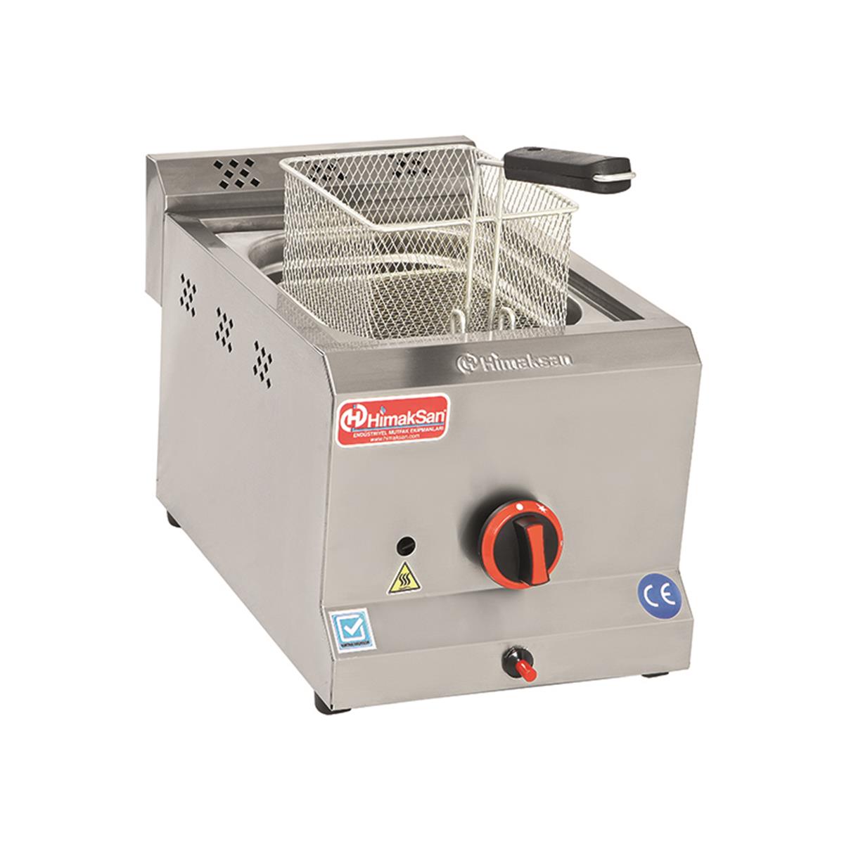 Himaksan FG 5 5Lt Set Üstü Fritoz Gazlı Dg-Ce HimaksanHMK-FG 5