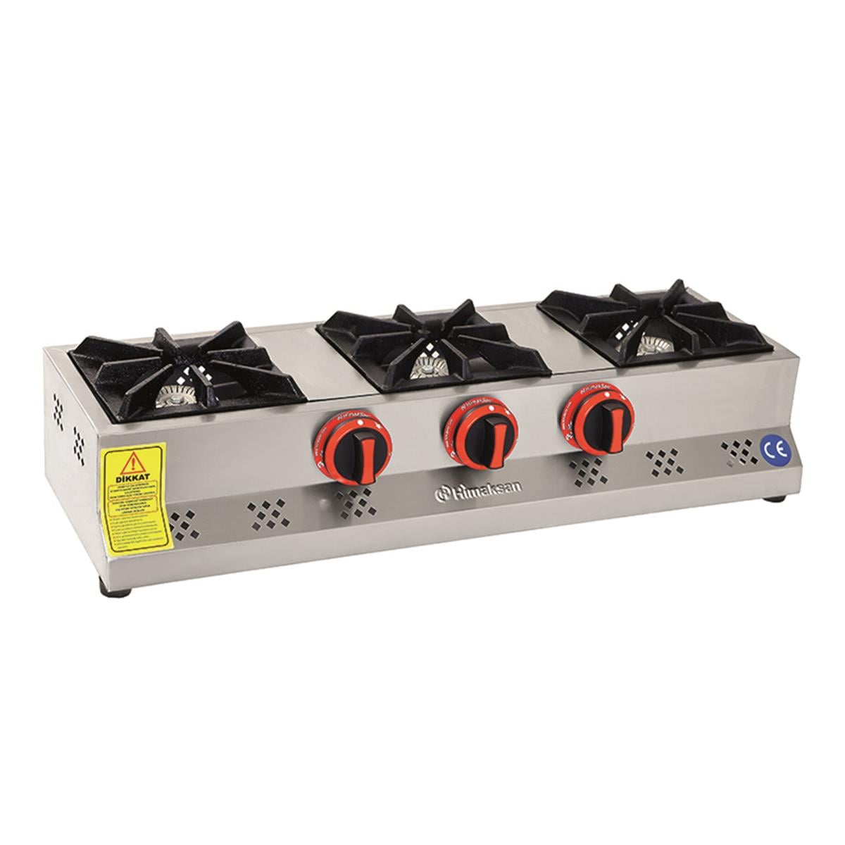 Himaksan MN 3 CE 3Lu Mini Ocak Gazlı Lpg-CeHimaksanHMK-MN 3 CE