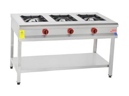 Himaksan TBOG 1350 CE 3 Lu Taban Raflı Ocak Gazlı Lpg-CeHimaksanHMK-TBOG 1350 CE