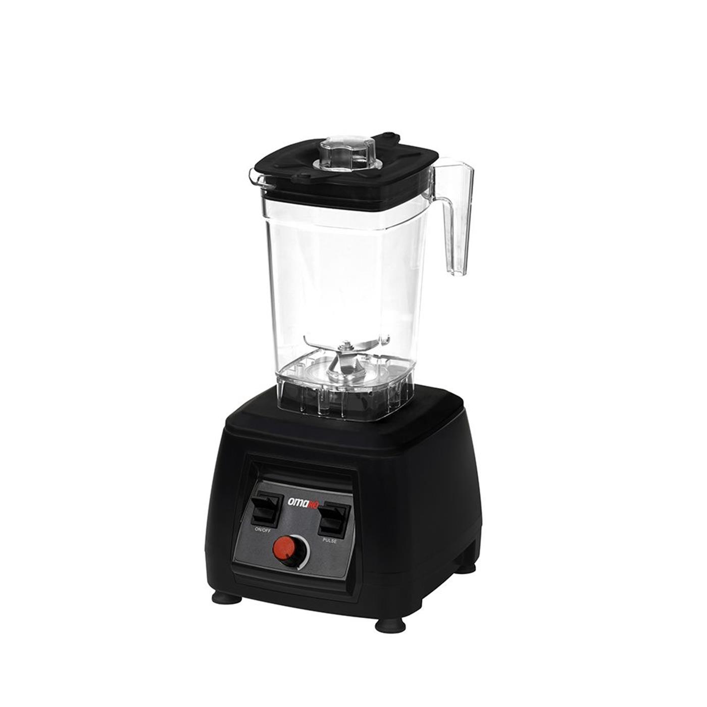 Omake 2 L Kapak Sensörsüz Şeffaf Hazneli Manuel Bar Blender 2200W SiyahOmakeOmk.BLE05.E11.0201.Z5F
