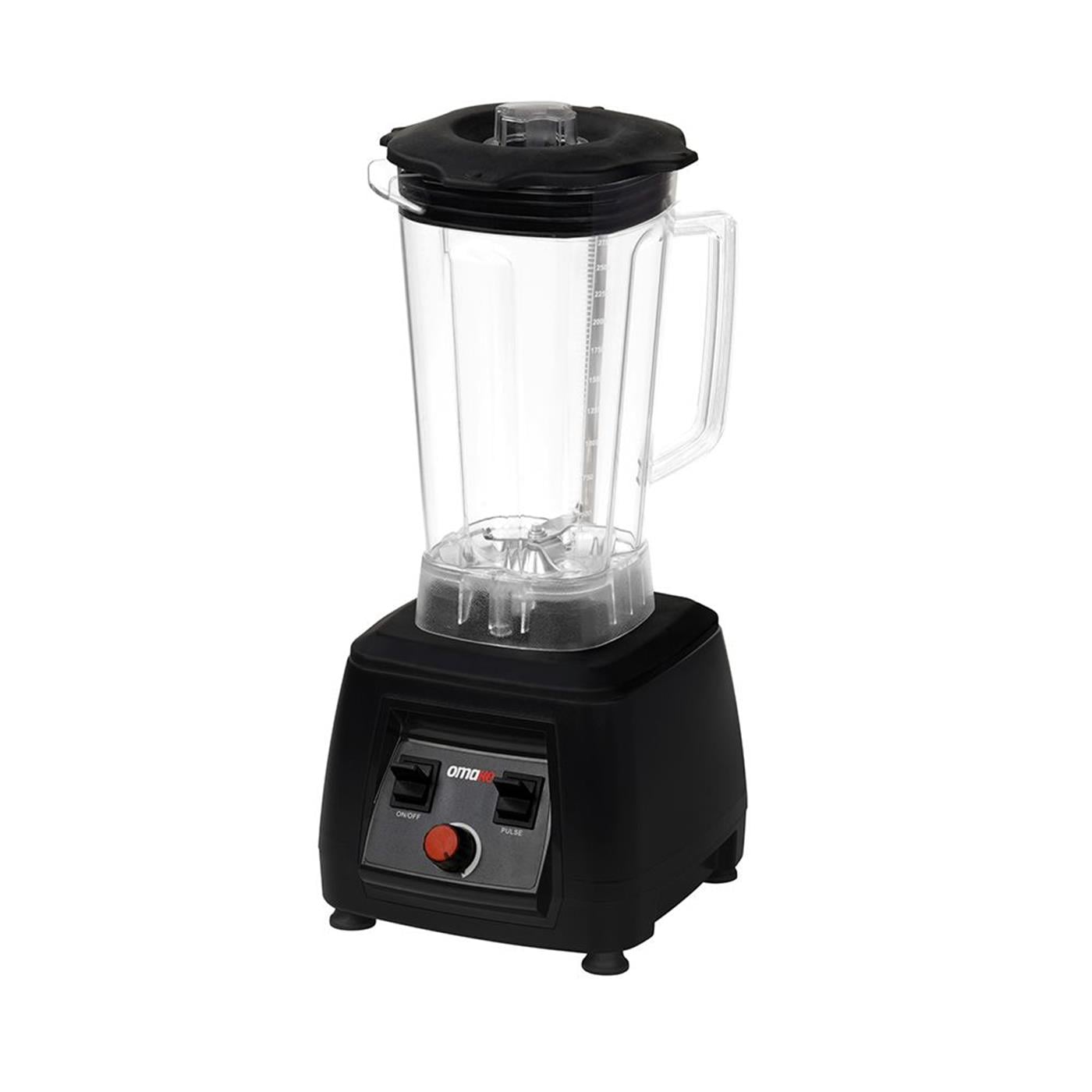 Omake 3 L Kapak Sensörlü Buz Kırıcı Manuel Bar Blender 2200W SiyahOmakeOmk.BLE01.E11.0101.Z5F