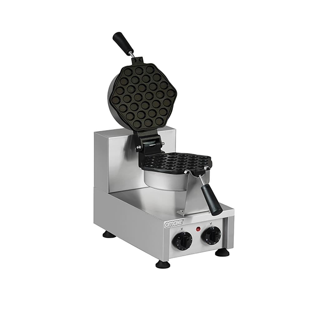 Omake Zamanlayıcılı Balls Model Tekli Yuvarlak Waffle MakinesiOmakeOmk.WFL12.E12.0301.Z5F