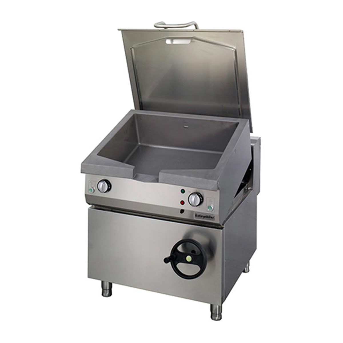 Öztiryakiler 700 Seri Devrilir Tava 50 Lt. Gazlı  80*70*85-Elektronik Ateşlemeli