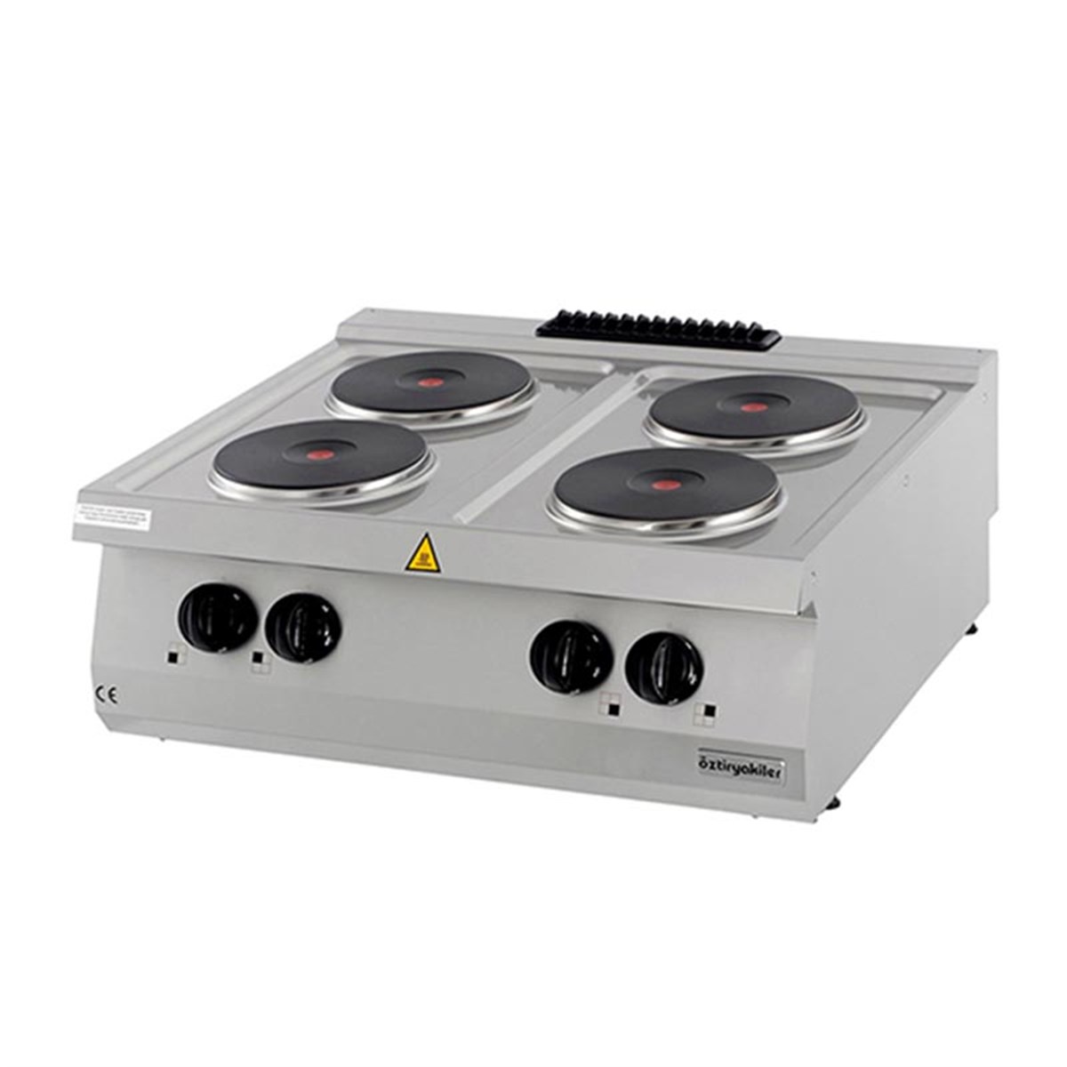 Öztiryakiler 700 Seri Set Üstü Dörtlü Ocak Elektrikli 80*70*30