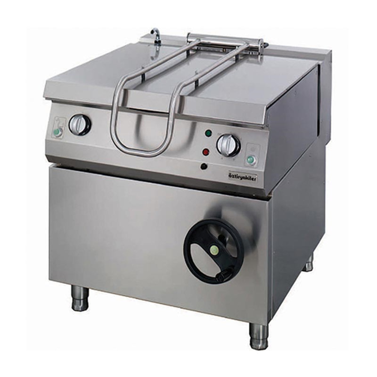 Öztiryakiler 900 Seri Devrilir Tava Gazlı 80 Lt. 80*90*85-Elektronik Ateşlemeli