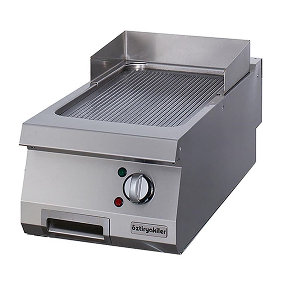 Öztiryakiler 900 Seri Set Üstü Grill Plate Oluklu Elektrikli 40*90*30