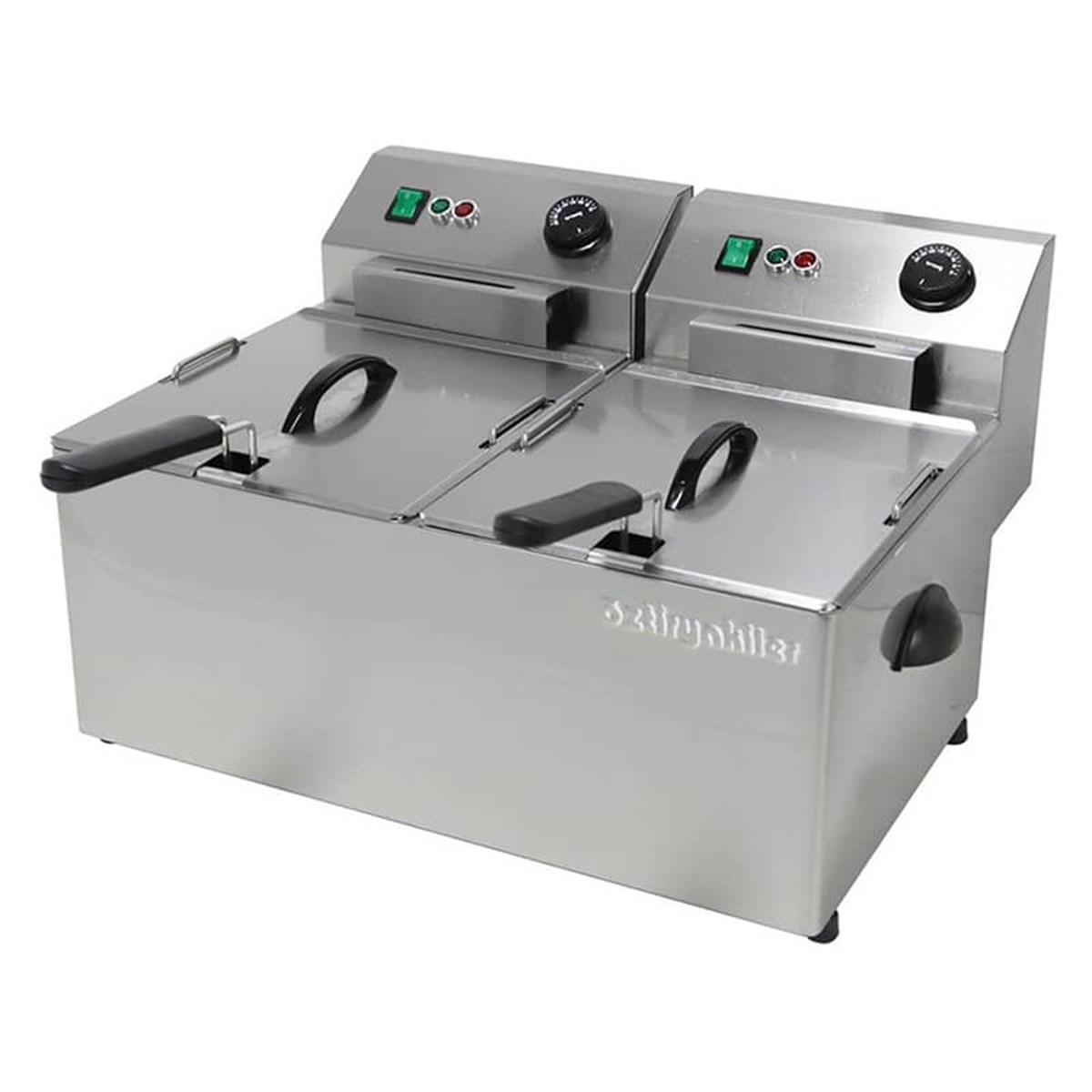 Öztiryakiler Fritöz Elektrikli 2*8 Litre 3+3 Kw Ef8D