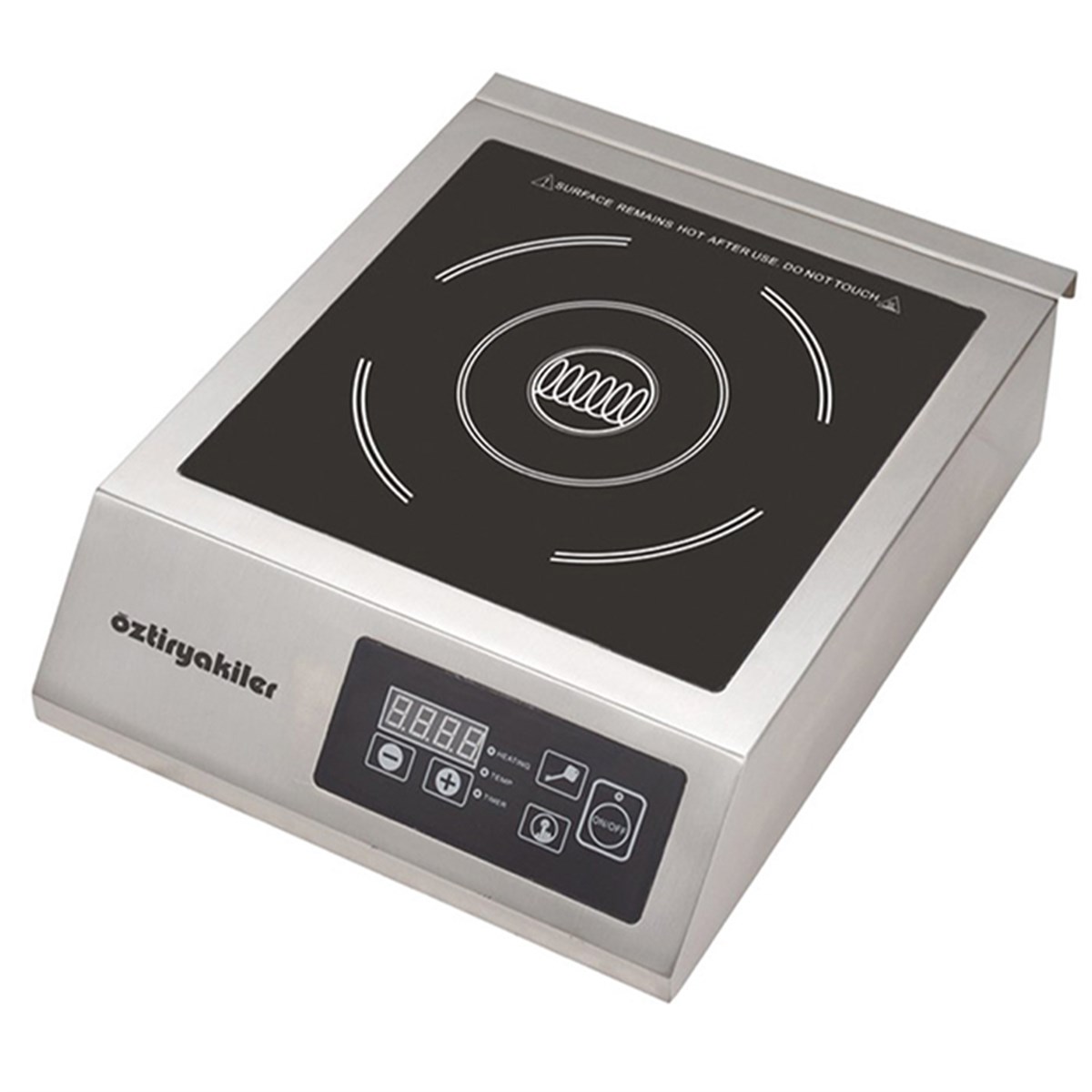 Öztiryakiler İndiksüyonlu Isıtıcı-Pişirici Setüstü 500-3500 W  33.9X42.8X11.7 Cm