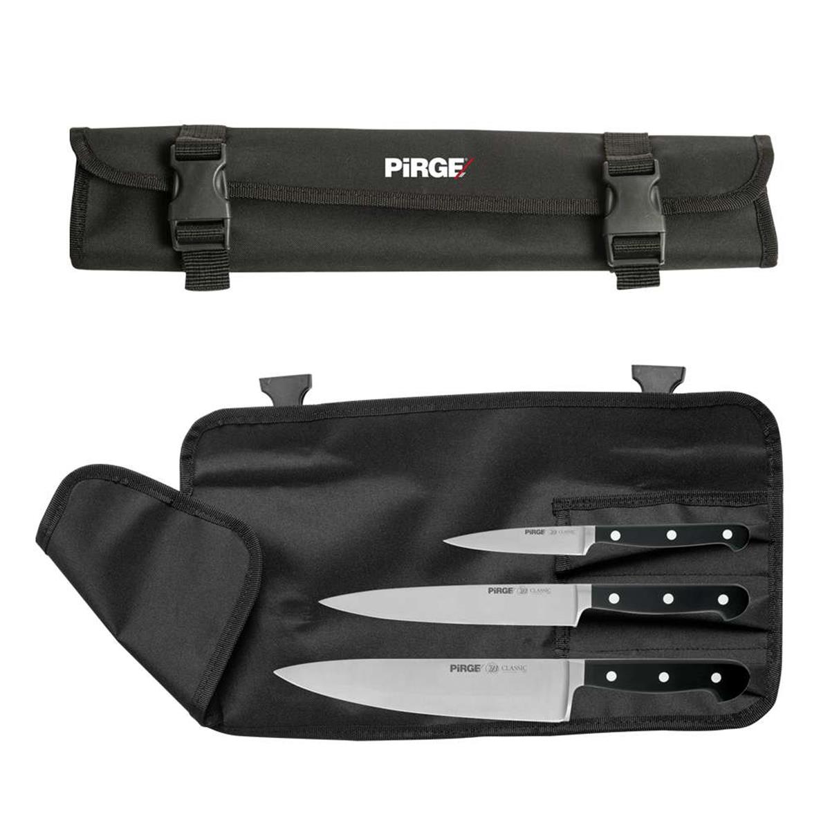 Pirge 49100 Classic Çantalı Bıçak Seti  PirgePR.49100