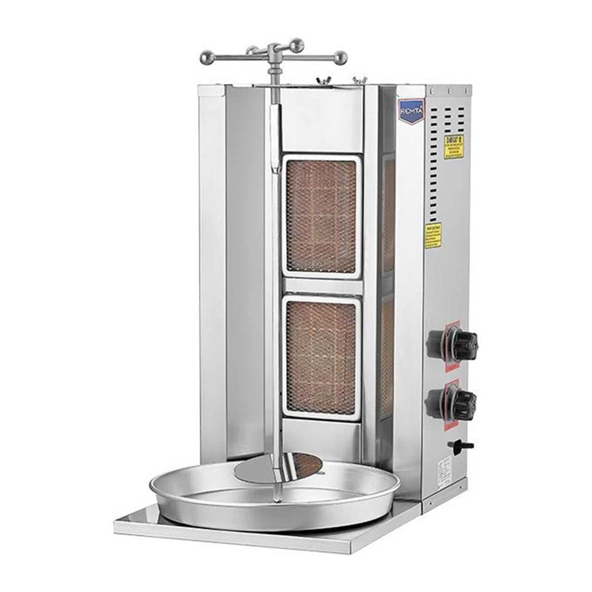 Remta D04 2 Radyanlı Gazlı CE Belgeli Döner Ocağı