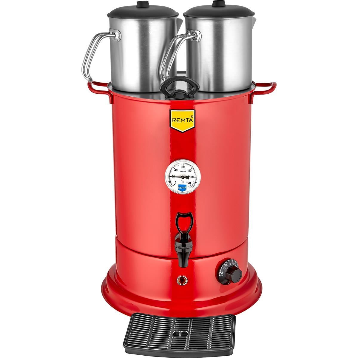 Remta EL11 2 Demlikli Elite Çay Makinesi 20 lt KırmızıRemtaRM.EL11