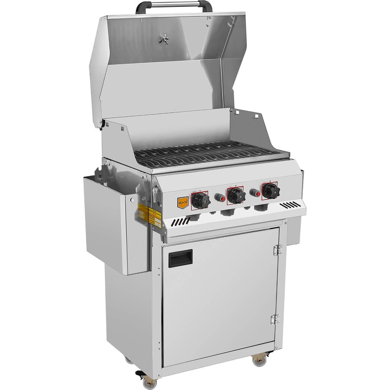 Remta R134 Tüplü (LPG) Profesyonel Döküm BarbeküRemtaRM.R134
