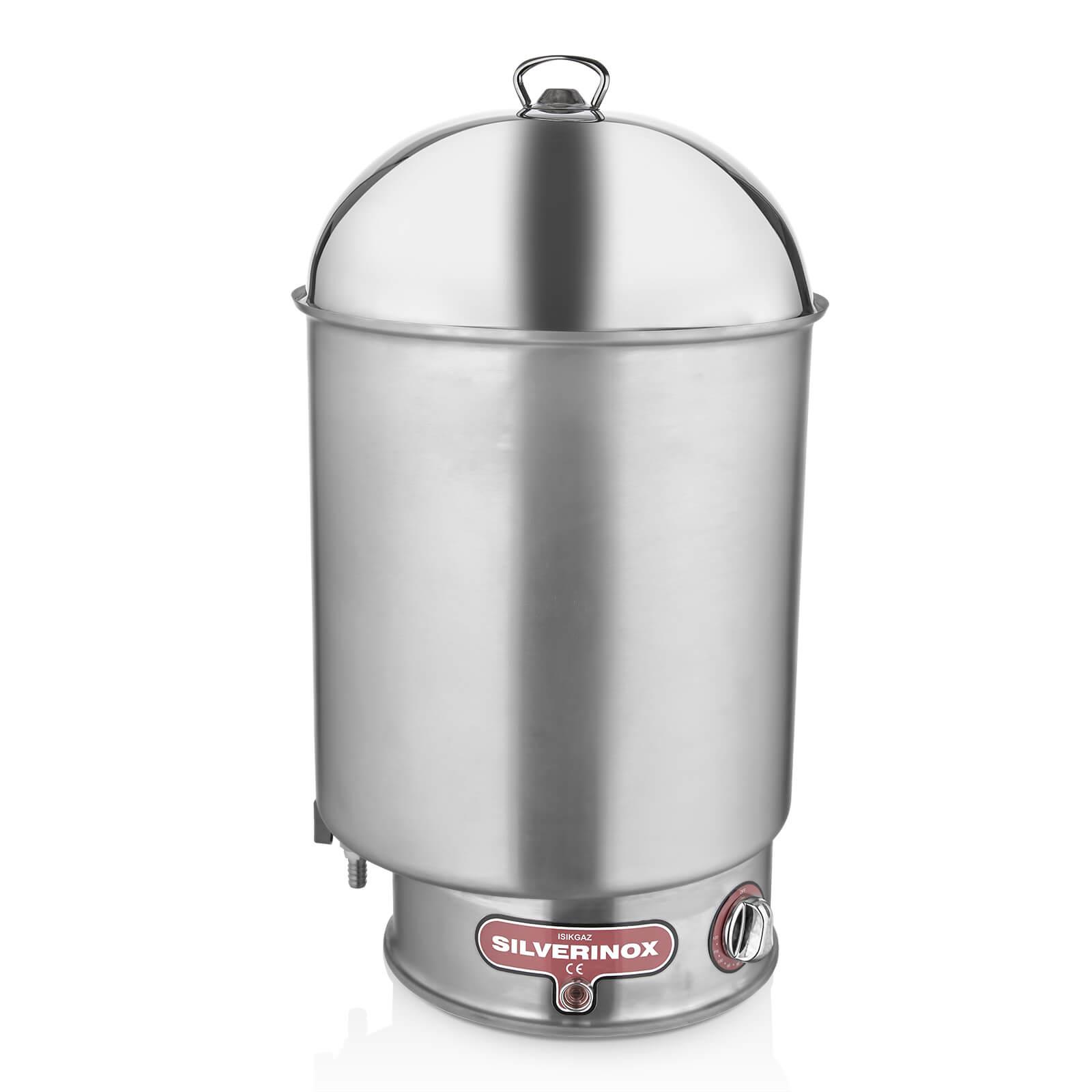 SilverInox 2046 Elektrikli Mısır Haşlama Kazanı 23 ltSilverInoxIG.2046