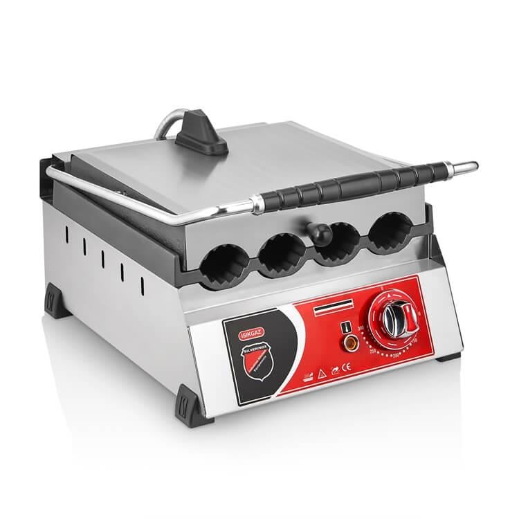 SilverInox 2139 Dürüm Tost Makinesi 4 lüSilverInoxIG.2139