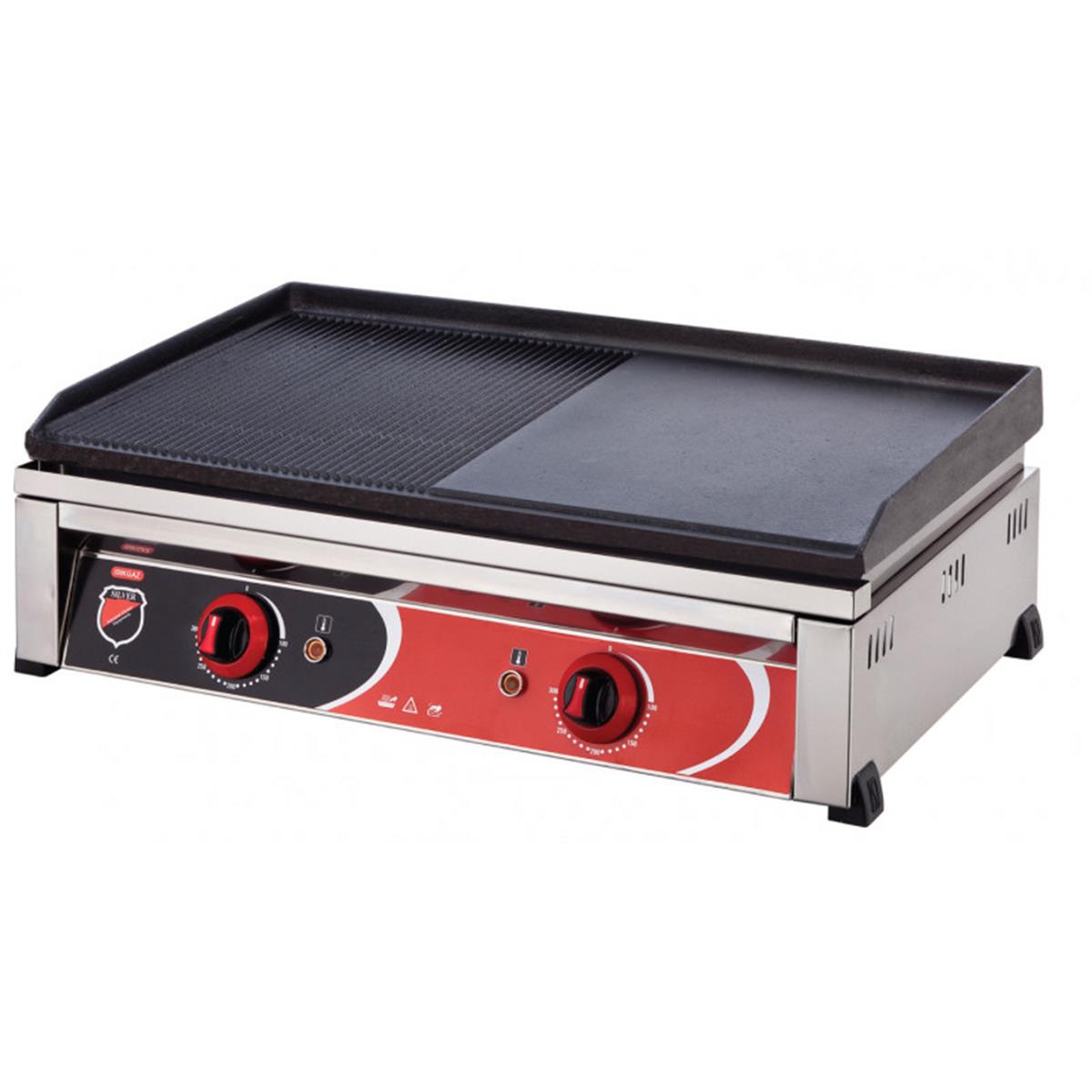 SilverInox 2151 70 cm Elektrikli Döküm IzgaraSilverInoxIG.2151