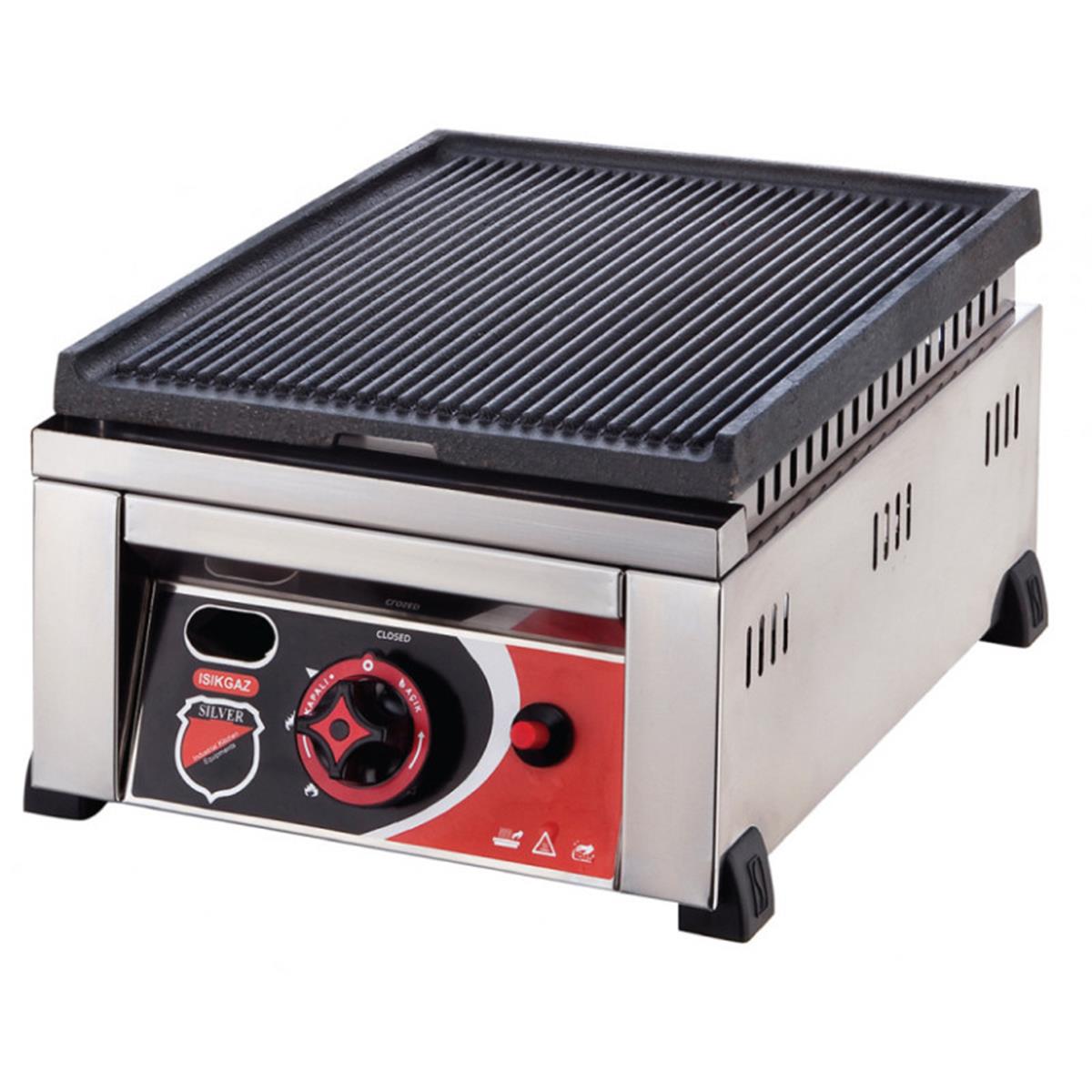 SilverInox 2600 30 cm DoğalGazlı CE Belgeli Döküm IzgaraSilverInoxIG.2600