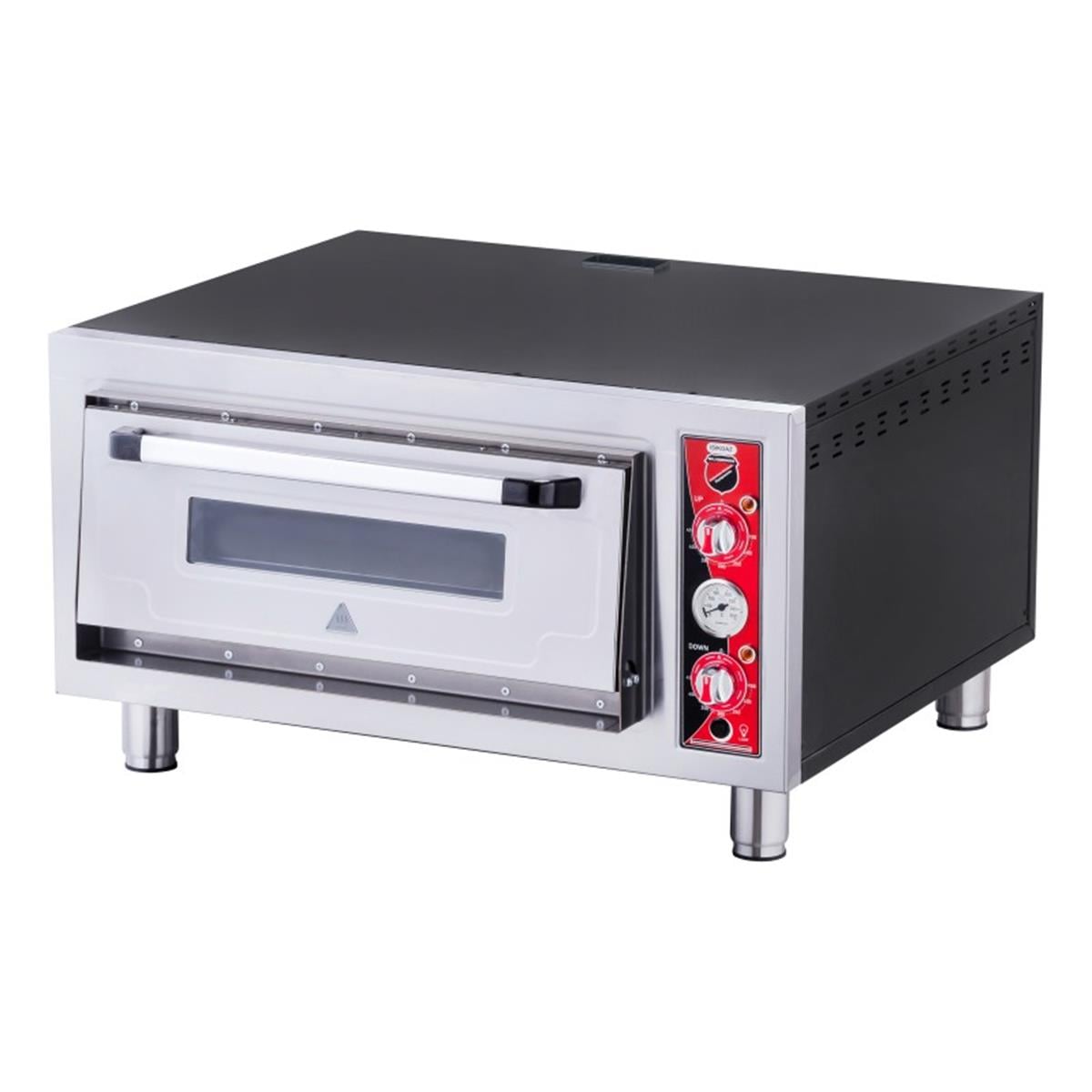 SilverInox PF-62 Elektrikli Tek Katlı Pizza Fırını 62x62 cmSilverInoxIG.PF-62