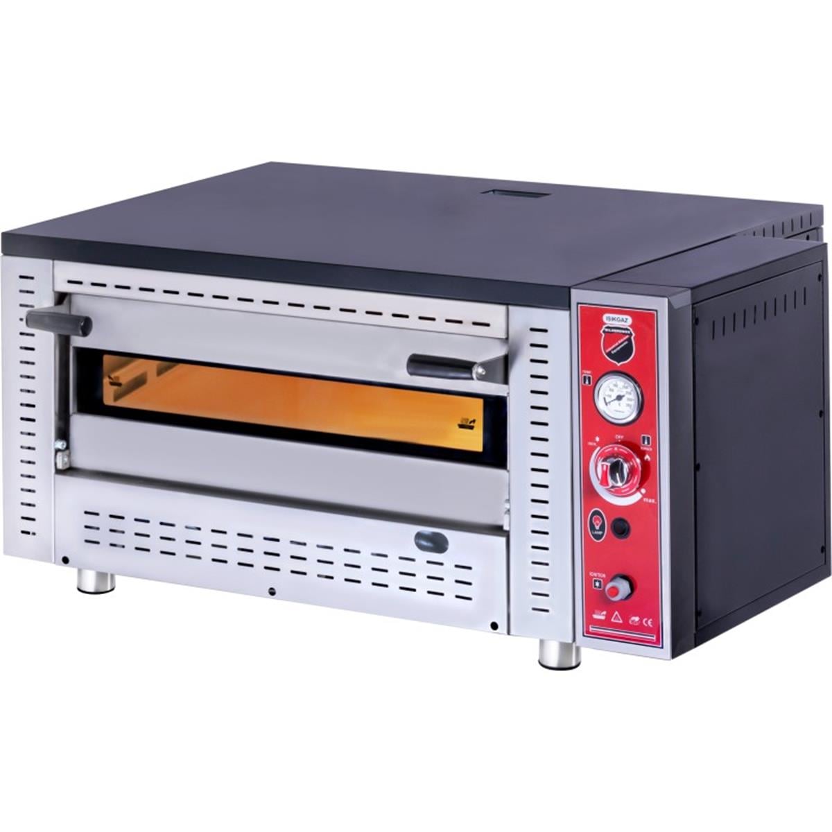 SilverInox PF-62 G Gazlı Tek Katlı Pizza Fırını 62x62 cmSilverInoxIG.PF-62 G