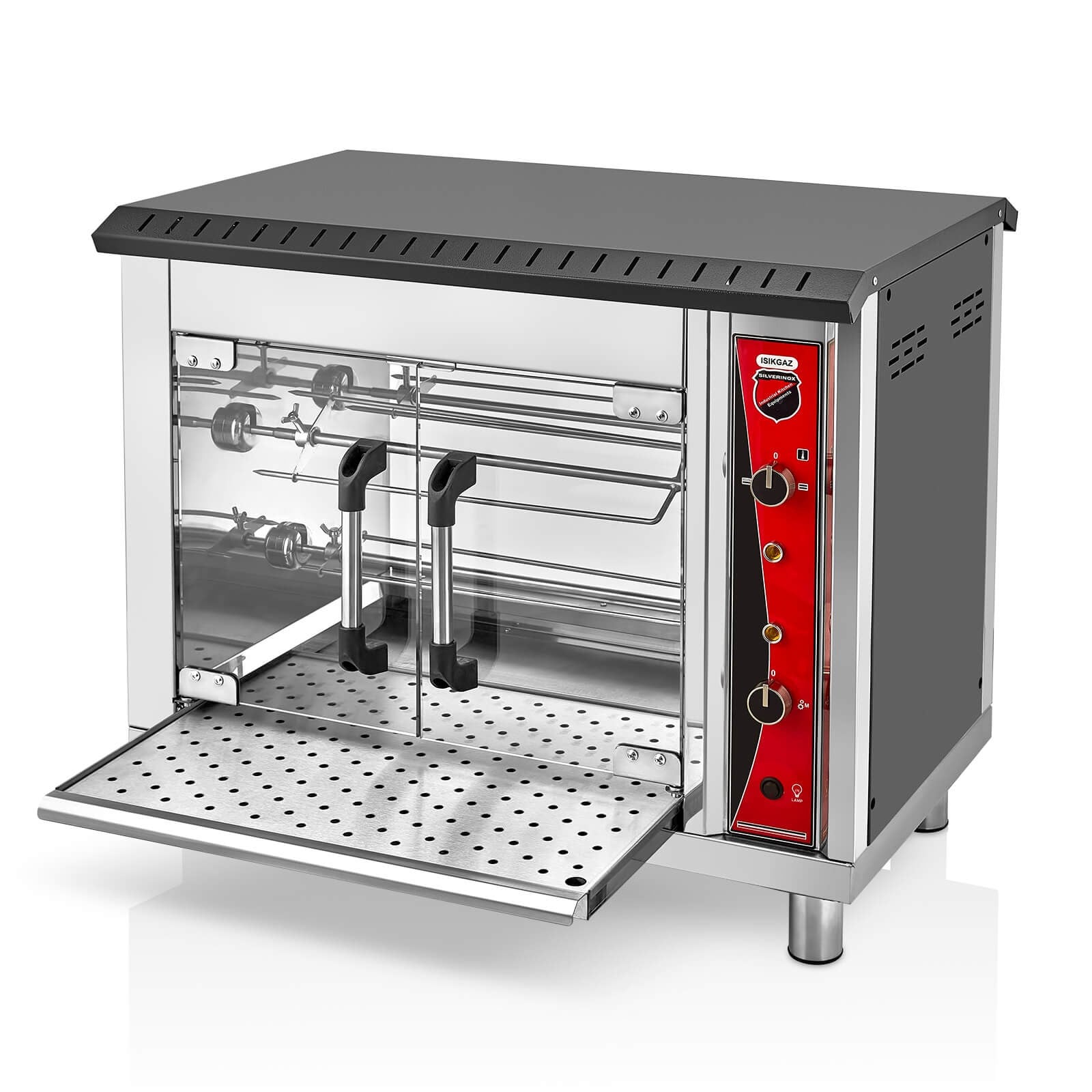 Silverinox PL-12 Elektrikli Piliç Çevirme MakinesiSilverInoxIG.PL-12