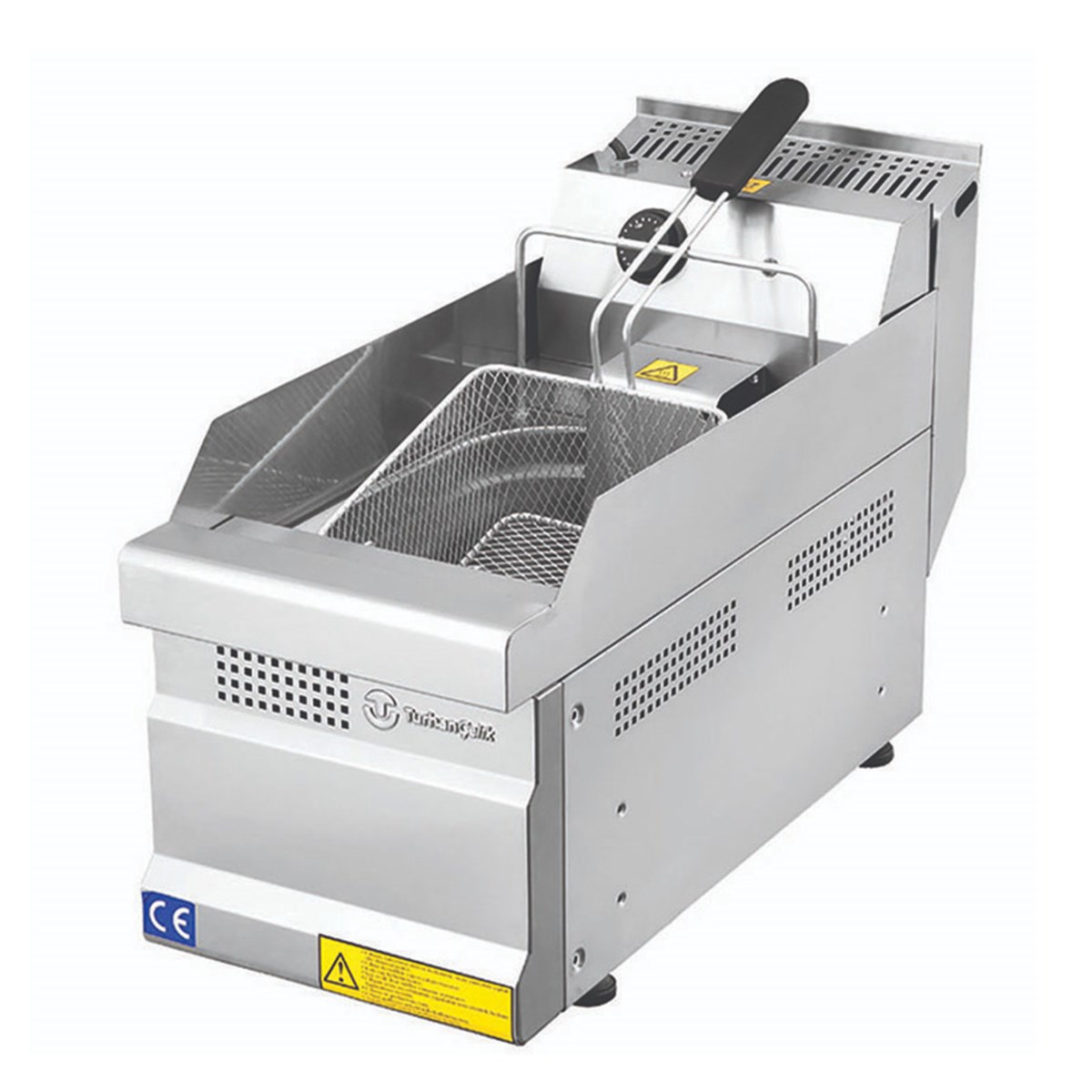 Turhan Çelik TC.6FE270 Tekli Büyük Fritöz 270x630x300