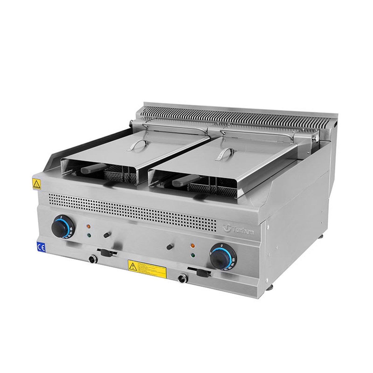 Turhan Çelik TC.7FED400 40'lık Tekli Elektrikli Dijital Fritöz 400x700x300