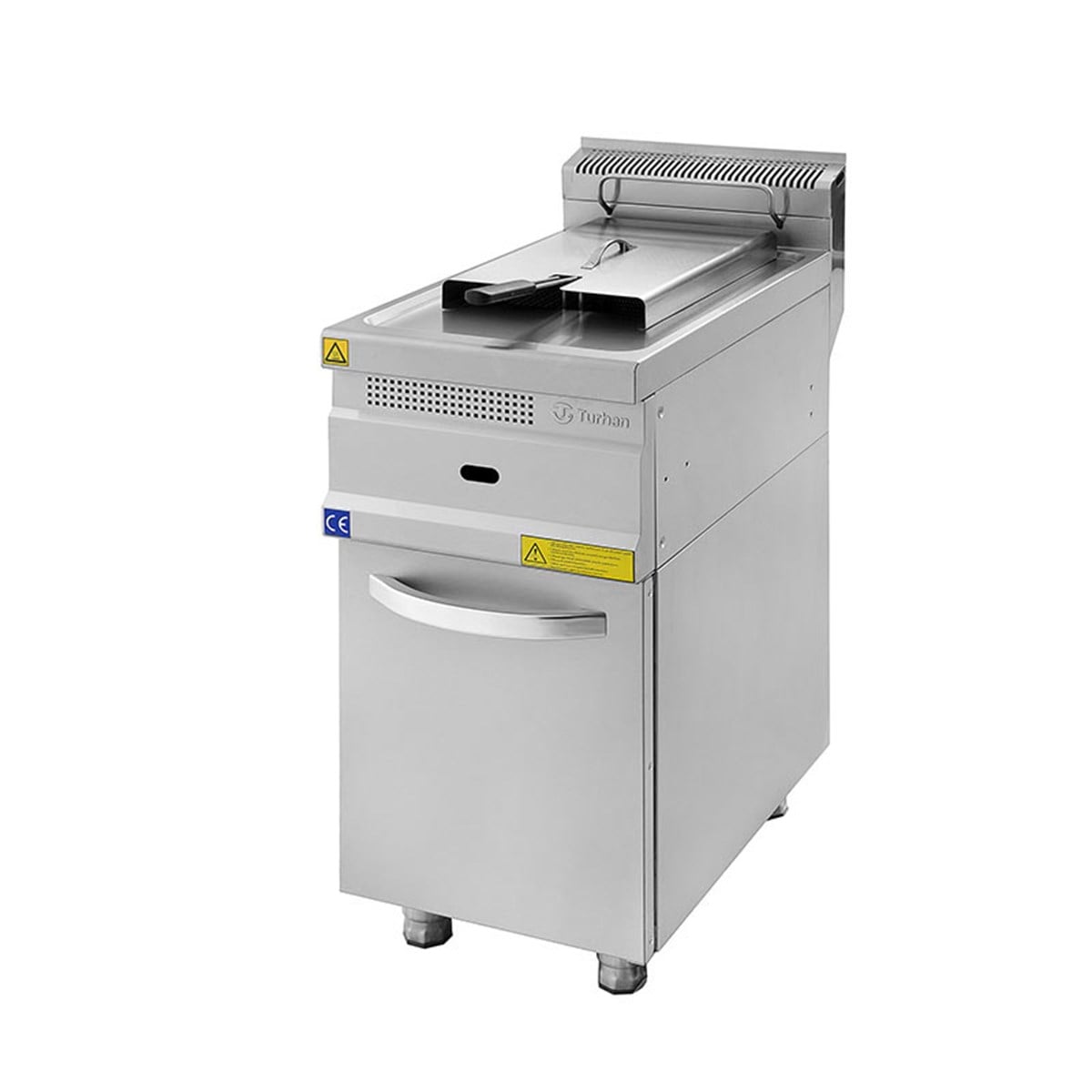 Turhan Çelik TC.7FG400 40'lık Gazlı Fritöz 400x700x850