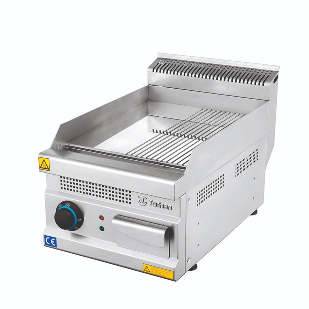 Turhan Çelik TC.7IEK400 40'lık Krom Elektrikli Pleyt Izgara 400x700x300