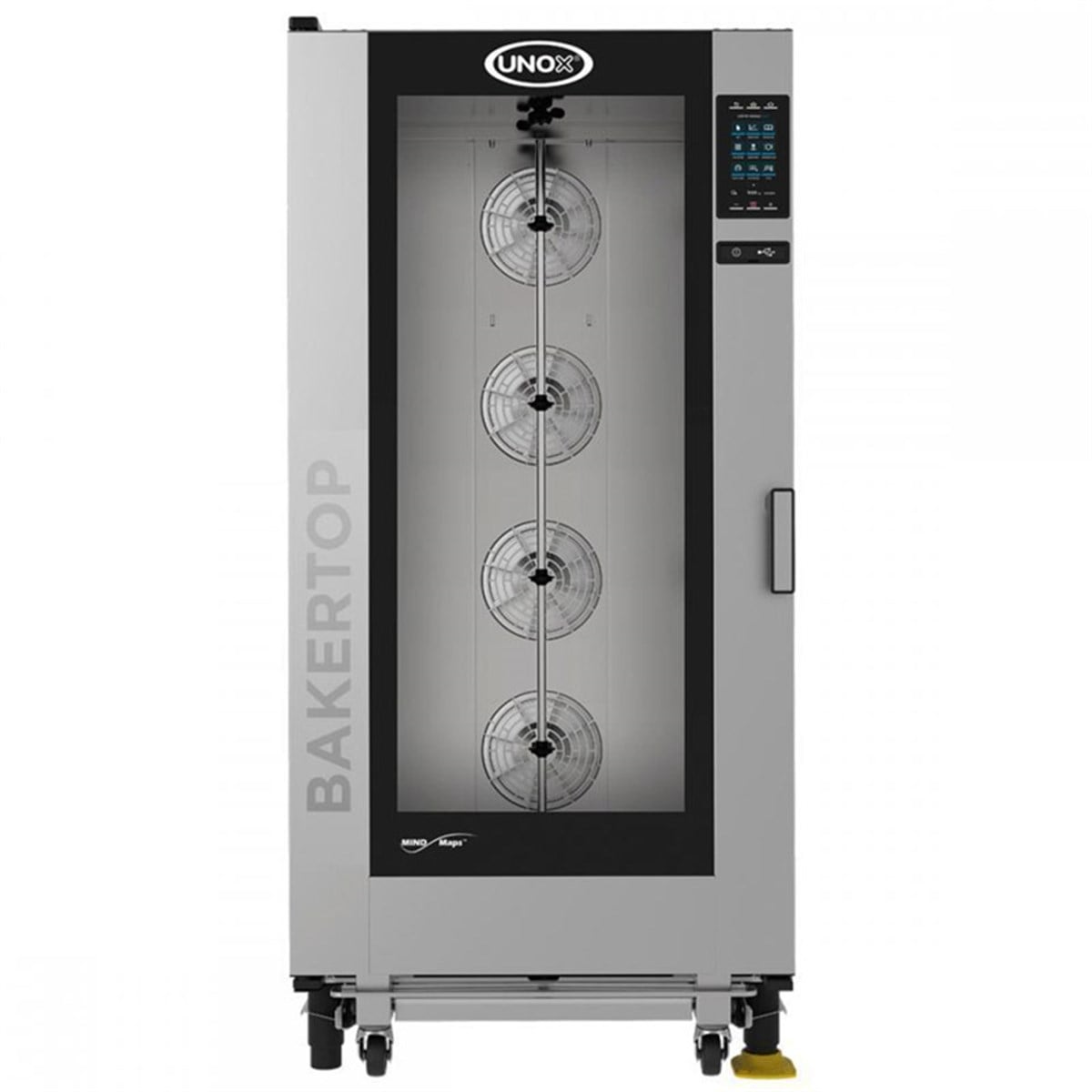 Unox Bakertop Plus Elektrikli Kombı Fırın 16 Tepsili 60x40 cm