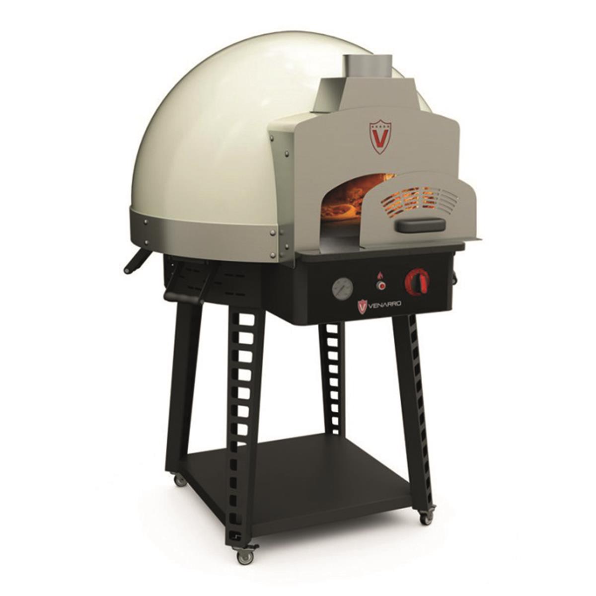 Venarro Leonar DYK-60-O Taş Tabanlı Odunlu Pizza Fırını BeyazVenarroVNR.DYK-60-O-B