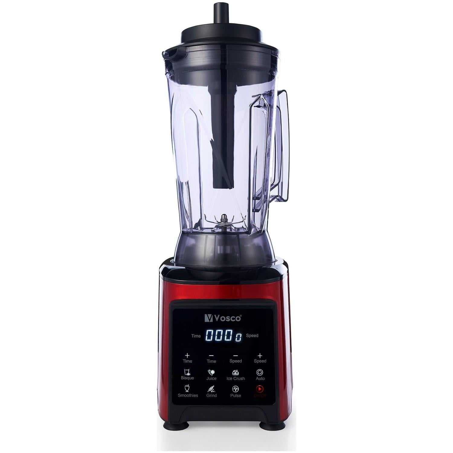 VOSCO CS-360C Dijital Bar Blender Pro XL 8 Bıçak Kırmızı