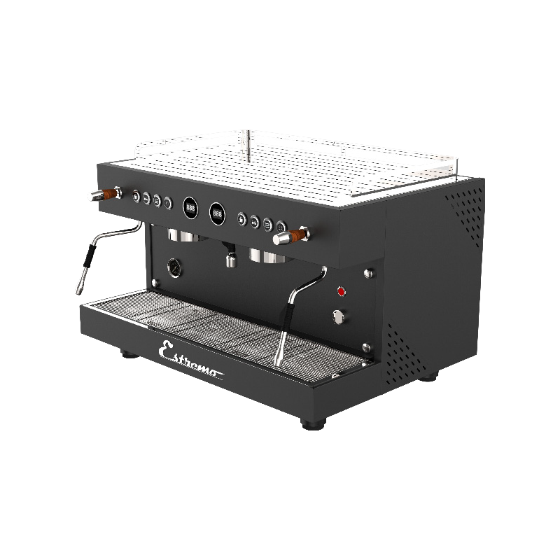 VOSCO EST-300 Çift Gruplu Pro Espresso Makinesi SiyahVoscoVSC.EST-300-SİYAH