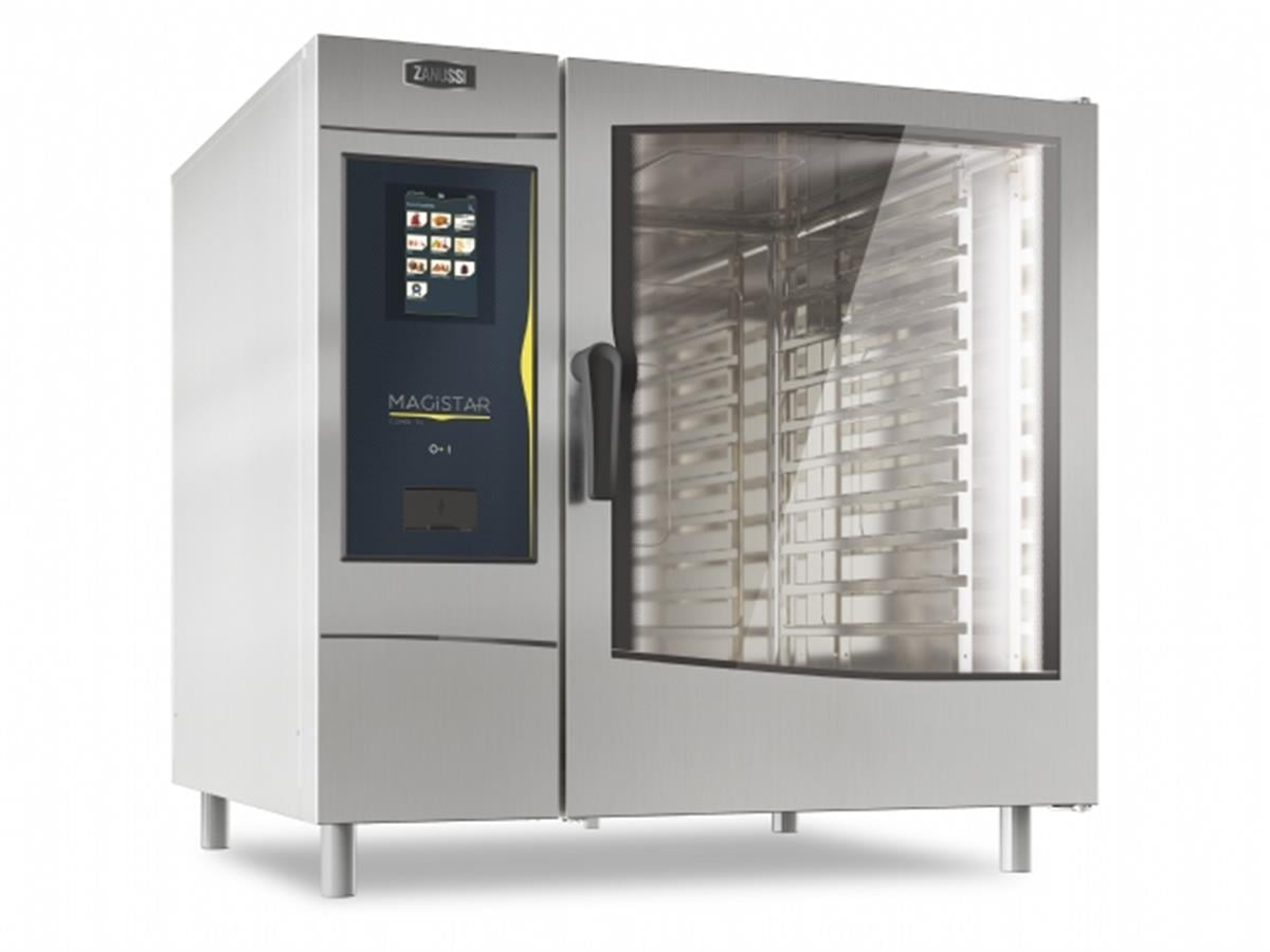 Zanussi 218763 Magistar LPG li Boylerli Kombi Fırın 10 Tepsili GN 2/1 Dokunmaktik EkranlıZanussiATI.218763-LPG