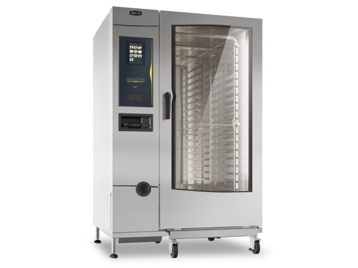 Zanussi 218784 Magistar Doğal Gazlı Boylerli Kombi Fırın 20 Tepsili GN 1/1 Dokunmaktik EkranlıZanussiATI.218784-NG