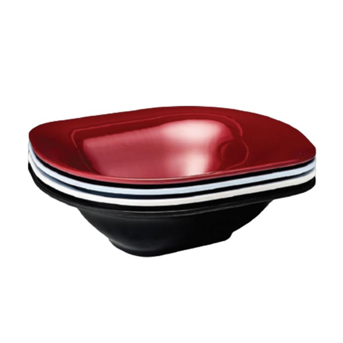 Zicco K-13061 Elips Melamin Kase 30x26x8 Cm KırmızıZiccoAKN.K-13061-KRMZ