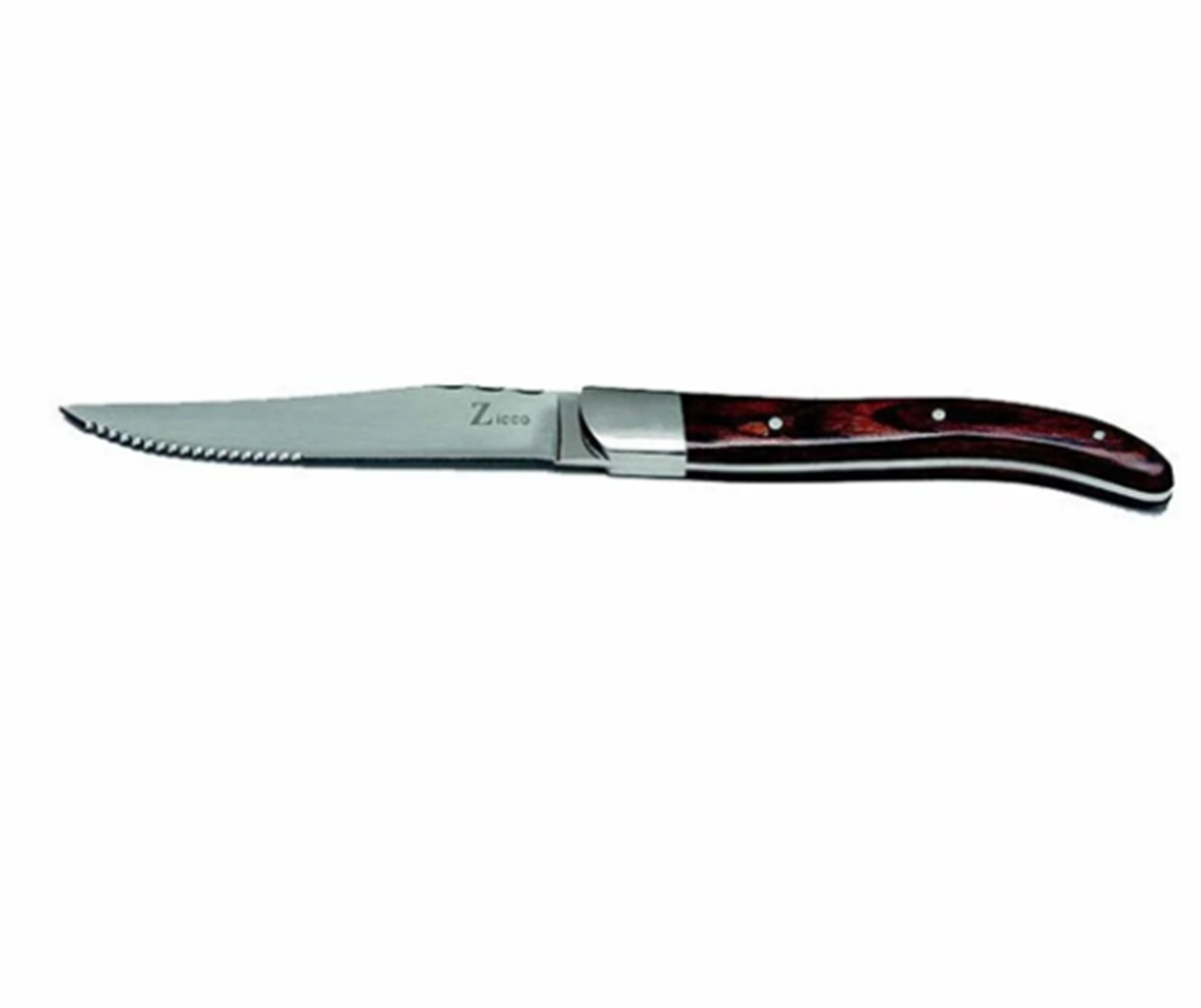 Zicco St 01 Steak Bıçak-(Koyu Renk ) 22,5 CmZiccoAKN.ST 01