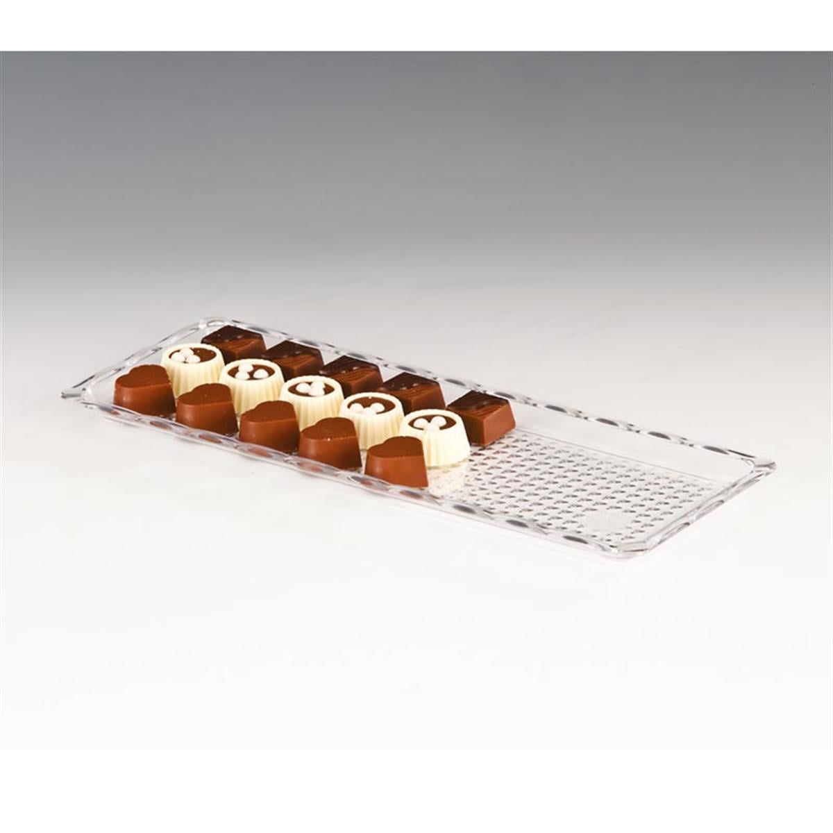 Zicco Zcp 223 Polikarbonat Çikolata Teşhir 10x30 Cm ŞeffafZiccoAKN.ZCP 223-SFF